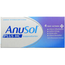 Anusol Plus HC Suppositories-undefined